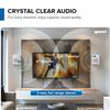 Gemini Sound GHSI-W400BT 4" Outdoor Bluetooth Speakers  Wired Powered IP44 Waterproof Wall Mount Pair, Rust-Proof Aluminum Grills, Expandable to 16 Speakers, Compact Full-Range Stereo (White) view 4
