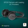 EPOS Impact 860 ANC Double-Sided Wired Headset with Active Noise Cancellation, USB C and USB A, Super Wideband, Lightweight, Comfortable Fit, Microsoft Teams & Zoom Compatible for Office & Remote Work view 4