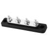 4 Studs Bus Bar, Buss Bar Stud Terminal Bus Bar Terminal Block Electric Terminal Junction Block Power Distribution Block 100A AC 300V DC 48V view 1