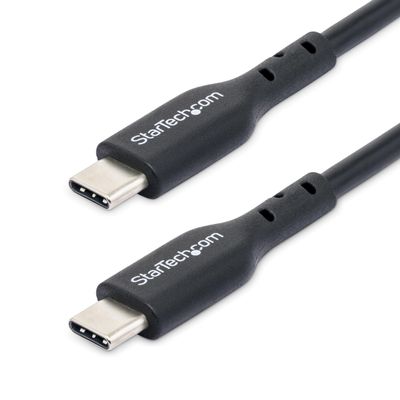 1m [3ft] USB C Charging Cable, USB 2.0 Type-C Laptop Charger Cord, 60W 3A Power Delivery, TPE Jacket, Data Transfer Cable M/M