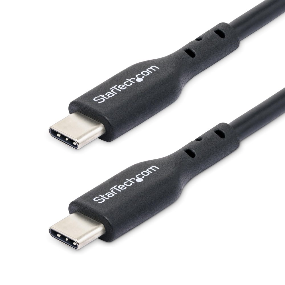 1m [3ft] USB C Charging Cable, USB 2.0 Type-C Laptop Charger Cord, 60W 3A Power Delivery, TPE Jacket, Data Transfer Cable M/M