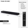 SAMSUNG S60D 5.0ch Soundbar w/Wireless Dolby Atmos Audio, All-in-One Design, Q-Symphony, SpaceFit Sound Pro, Adaptive Sound, Game Mode Pro with Alexa Built-in, HW-S60D/ZA view 2