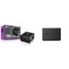 Cooler Master MWE Gold 850 V2 Full Modular, 850W, 80+ Gold Efficiency & Toshiba Canvio Basics 2TB Portable External Hard Drive USB 3.0, Black view 1