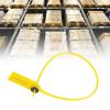 100pcs Yellow Plastic Security Seal 40cm Label Cable Ties with Number, Suitable for Logistics Transportation or Warehousing Industries view 3