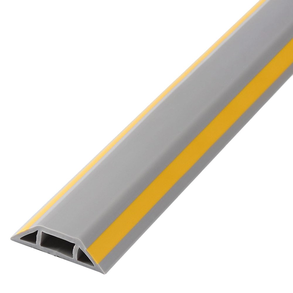10 50 66 FT PVC Cord Concealer Cable Management ,Wire Organizer For Commercial Buildings Construction Sites Airports Railway Stations Subways, Heat Resistant Easy To Install Cuttable With Adhesive ( C