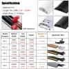 10 50 66 FT PVC Cord Concealer Cable Management ,Wire Organizer For Commercial Buildings Construction Sites Airports Railway Stations Subways, Heat Resistant Easy To Install Cuttable With Adhesive ( C view 2