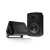 Gemini Sound GHSIW400BTPRBLK 4-inch Powerfull Bass Woofer 100 Watt Peak Power Waterproof Bluetooth Wall & Ceiling Mount Wired Speakers Pair - Easy Daisy Chain for Home Outdoor Pool & Patio, Black view 1