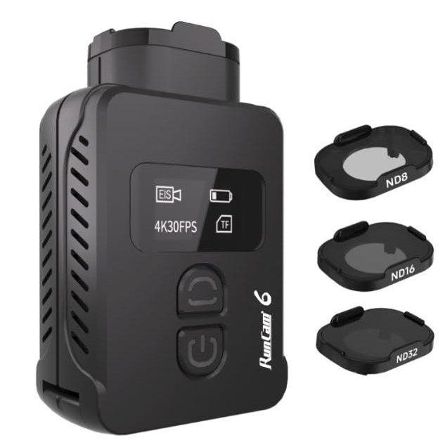 RunCam 6 4K Wide Angle WiFi FPV PWM Action Sports Helmet Remote Control Camera with ND Filter RUNCAM6-ND