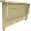 212 Main 3 ft. Pine Shelf with Pegs, Gold view 1