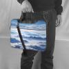 BAGGUS Landscape With Mountains And Clouds Print Laptop Bag Neoprene Notebook Computer Messenger Briefcase Cover Pouch Sleeve W/Adjustable Strap view 2