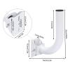LIYUANJUN 4PCS Universal Wireless Bridge Bracket, Bridge Bracket with 8 Hoops Wall-Mounted/Installed on a Pole Mounting Adjustable Angle Wireless Bridge Pole Mount view 4