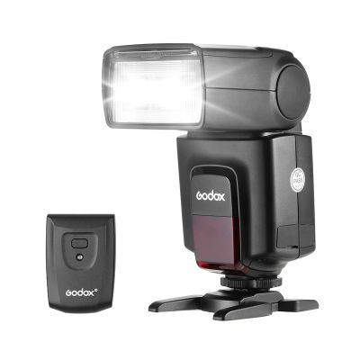 SHUAIGUO TT520 Camera Flash Speedlite for Canon Nikon Pentax and Other DSLR Cameras, Universal On-Camera Flash Electronic Speedlite + AT-16 2.4G Wireless Trigger Transmitter