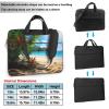 BAGGUS Beach Print Laptop Bag Neoprene Notebook Computer Messenger Briefcase Cover Pouch Sleeve W/Adjustable Strap view 2