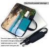 BAGGUS Beach Print Laptop Bag Neoprene Notebook Computer Messenger Briefcase Cover Pouch Sleeve W/Adjustable Strap view 3