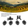RC FPV Quadcopter Mounting Base Kit, 3D Printed Motor Camera Antenna Mounts for FPV Drone Protection Lightweight Frame Accessorie (Black) view 2