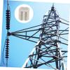 Gatuida 150pcs Double Barrel Crimping Loop Sleeves Aluminum Ferrules for Strong Wire and Cable Connections Lightweight and Fishing Crimp Sleeves for Various Applications view 4