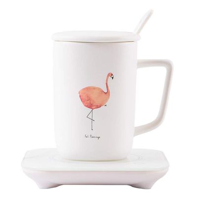 Finoti Constant Temperature Coaster Waterproof and Easy to Wipe high Temperature Heat Dissipation Low Temperature Energy Accumulation Suitable for Heating Water Cups in Homes and Dormitories Heater