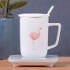 Finoti Constant Temperature Coaster Waterproof and Easy to Wipe high Temperature Heat Dissipation Low Temperature Energy Accumulation Suitable for Heating Water Cups in Homes and Dormitories Heater view 4
