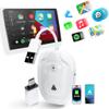 Wireless Carplay & Android Auto Adapter 2 in 1 Auto CarPlay & Android Auto Wireless 2024 Upgrade Dongle for Converts Wired to Wireless Compatibility Auto for Cars Model 2016+ Plug & Play, White view 1