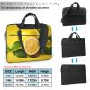 BAGGUS Lemon Print Laptop Bag Neoprene Notebook Computer Messenger Briefcase Cover Pouch Sleeve W/Adjustable Strap view 2
