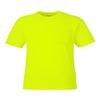 Harriton Charge Snag and Soil Protect Unisex T-Shirt - Safety Yellow - Large view 1