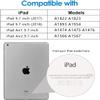 360 Degree Rotate Personalized Photo Case for Apple iPad Air 2 /iPad Air 1 (9.7 Inch) with Pencil Holder,Custom Multi Photo Collage Picture Protective Cover,Premium Folio Stand Auto Sleep/Wake,Black view 2