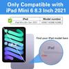 360 Degree Rotate Personalized Photo Case for 2024 iPad mini 7 (A17 Pro) & 2021 iPad mini 6 with Pencil Holder,Custom Multi Photo Collage Picture Protective Cover, Folio Stand Smart Sleep/Wake,Pink view 2