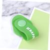 Hemobllo 2pcs Silicone Earphone Cord Organizer Press Button Lightweight Cable Winder Ties for Headset Management Compact Avocado Design for Use view 2