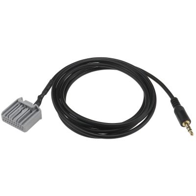 Micro Traders 1.5m AUX Input Audio Cable Adapter 3.5mm 20-pin Radio Male Interface Cable Lead Connector Compatible with Honda CRV 2.0, CRV AUX, Civic Lingpai AUX Cable