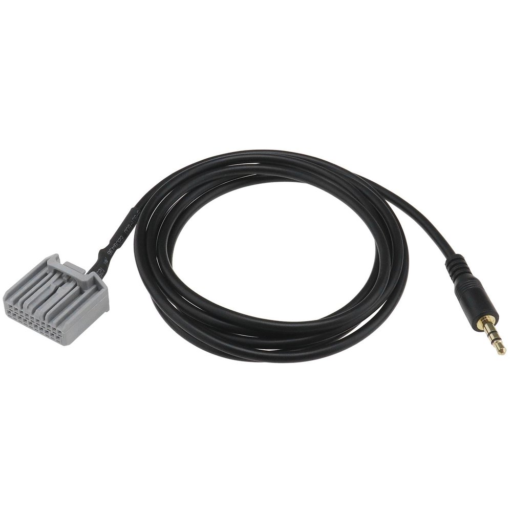Micro Traders 1.5m AUX Input Audio Cable Adapter 3.5mm 20-pin Radio Male Interface Cable Lead Connector Compatible with Honda CRV 2.0, CRV AUX, Civic Lingpai AUX Cable