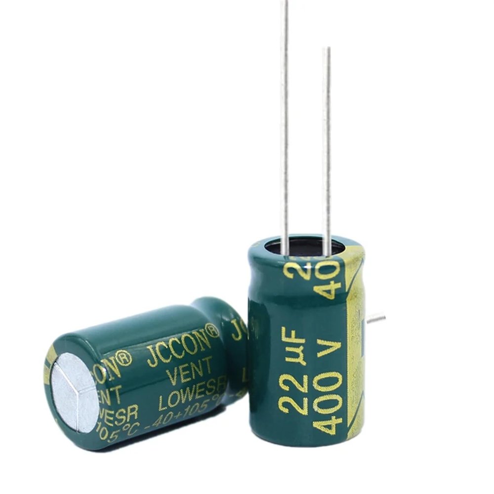 10pcs High Frequency Low Resistance Aluminum electrolytic Capacitor 400v22UF 22uf400v Volume: 13x17 13x21 (Size : 13x17)