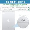 360 Degree Rotate Personalized Photo Case for iPad Air 3 (10.5-Inch 2019, 3rd Gen) with Pencil Holder,Custom Multi Photo Collage Picture Protective Cover,Premium Folio Stand Smart Sleep/Wake,Blue view 2