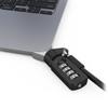 Compulocks Ledge Lock Adapter for MacBook Air 15" M2-M4 - Combination Cable Lock in Silver & Black, Secure Laptop Theft Protection Design, Anti-Theft Locking Solution for MacBook Air view 2
