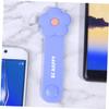 Hemobllo Silicone Cable Organizer - 2 Pcs Cute Cable Ties Cartoon Cable Straps Cord Organizer Cable Winder Cable Management Earphone Organizer Cord Winder for USB Cables, Blue view 3