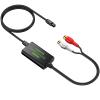 LiNKFOR 192kHz DAC Converter Digital to Analog Converter Digital Optical SPDIF Toslink to Analog Stereo Audio RCA L/R Audio Adapter with Optical Cable for HDTV Blu Ray DVD Amps (RCA Female) view 1