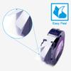 5 Clear + 5 Black Label Replace for Dymo Label Maker Refills Plastic LT Labeling Tape 12mm x 4m for DYMO LetraTag LT-100T LT-100H LT200B QX50 Labeler view 4
