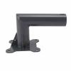 Mounting Kit, Wall Mount, Pole Mounting Bracket, Aluminum Alloy Roof Mount, Satellite Internet Dish Pole Mount for Roof, Wall (Short 15x10cm/5.9x3.9in) view 3
