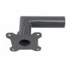 Mounting Kit, Wall Mount, Pole Mounting Bracket, Aluminum Alloy Roof Mount, Satellite Internet Dish Pole Mount for Roof, Wall (Short 15x10cm/5.9x3.9in) view 4