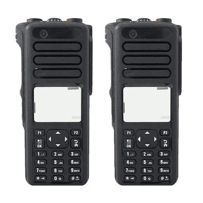 2Pack Black Repair kit Housing Case Front Cover with Speaker for XIR P8668i P8660i DP4800E DP4801E XPR7580E XPR7550E DGP8550E