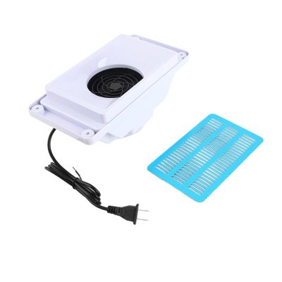 6W Nail Dust Collector, Quiet Desk Vacuum Cleaner, Dust Collector with Fan for Nails (US Plug 110V)