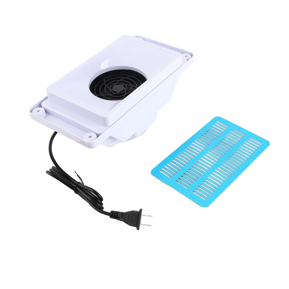 6W Nail Dust Collector, Quiet Desk Vacuum Cleaner, Dust Collector with Fan for Nails (US Plug 110V)
