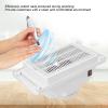 6W Nail Dust Collector, Quiet Desk Vacuum Cleaner, Dust Collector with Fan for Nails (US Plug 110V) view 3