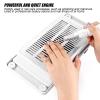 6W Nail Dust Collector, Quiet Desk Vacuum Cleaner, Dust Collector with Fan for Nails (US Plug 110V) view 4