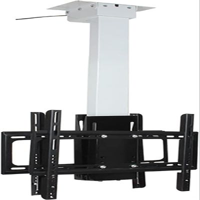 DrabEx TV Wall Mount Motorized Ceiling TV Mount, Electric TV Lift with Remote Control Height Adjustable 51.1-78.8Inch, Fits 32-65 Inch TVs, with Loading 82 Lbs TV Mount