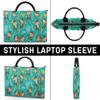 3034_0738_0738 Laptop Sleeve Case for Women Men 13 13.3 14 inch Laptop Bag Durable Travel Computer Carrying Bag with Handle Accessories Bags view 4