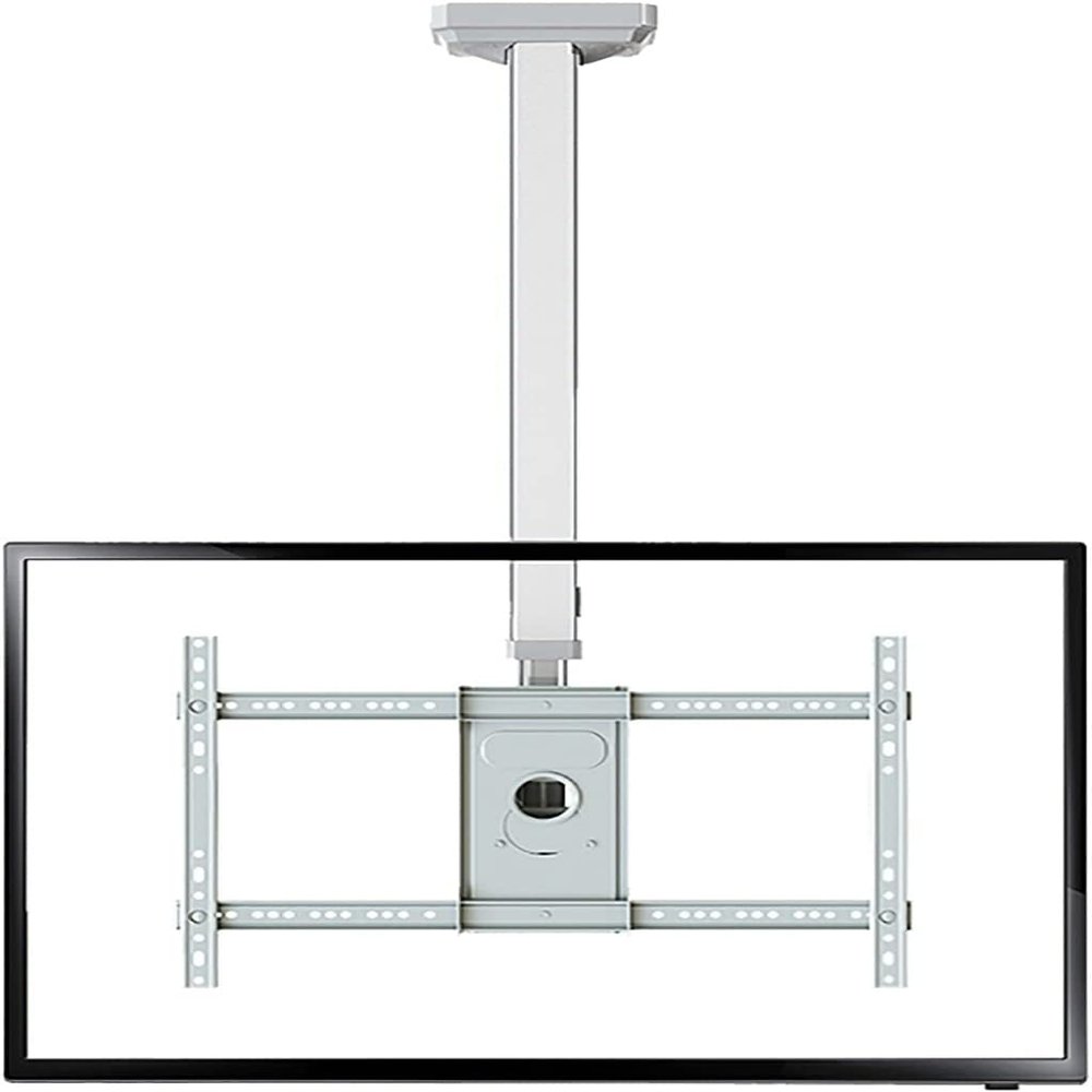 Adjustable Wall Ceiling Tilting TV Mount, Fits Most 20-32inch TVs, Height Extension Up to 110.2 Inch, with Loading 99 Lbs TV Mount