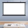 KEBER Portable Projector Screen, HD Projection Screen Wall Mountable 607280for School Theatre Home Cinema, Projector Movies Screens 4:3 16:9 Wrinkle-Free Screen (Size : 72" (4:3)) view 1