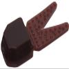 Zoom Tiny Chunk Jig Trailer, 5 Pack, 2in, Brown, 029117X view 1