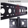 Swivel and Tilt Ceiling TV Mount, Fits Most 32-60 Inch LED Screen Display, Holds Up to 88lb, Strong Bearing Capacity TV Mount (1.52m) view 4