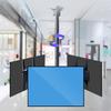 DrabEx TV Wall Mount Triple Sided Ceiling TV Mount, for 32-75 Inch Flat TVs Up to 150kg, Mount On Flat Roofs Or Sloping Ceilings, Multiple VESA Patterns TV Mount view 1